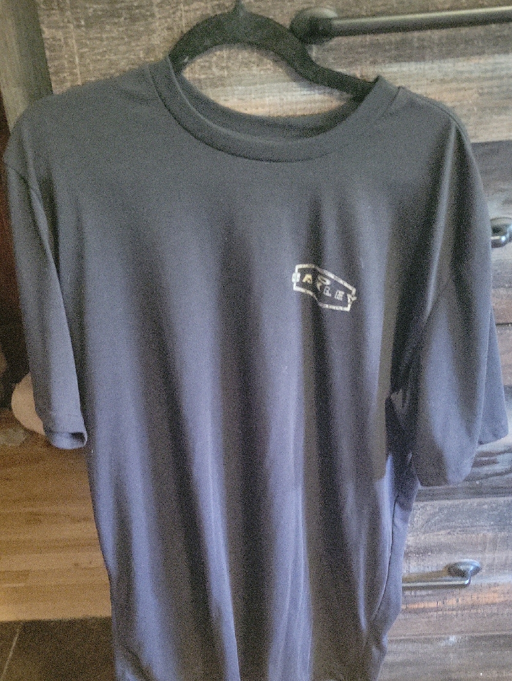 Oakley Black Short Sleeve Crew Neck Tee with Small Chest Logo